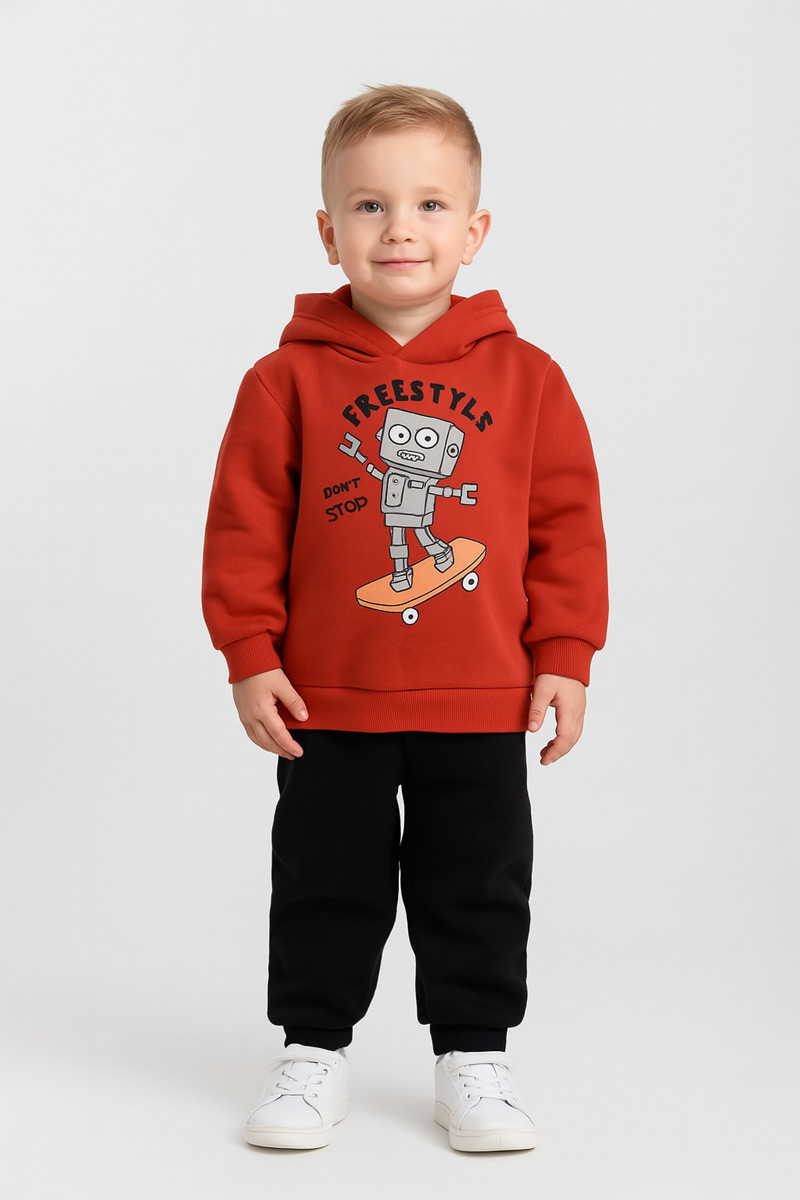 Kinder-Overall-Set TRAX boy 48930 RED