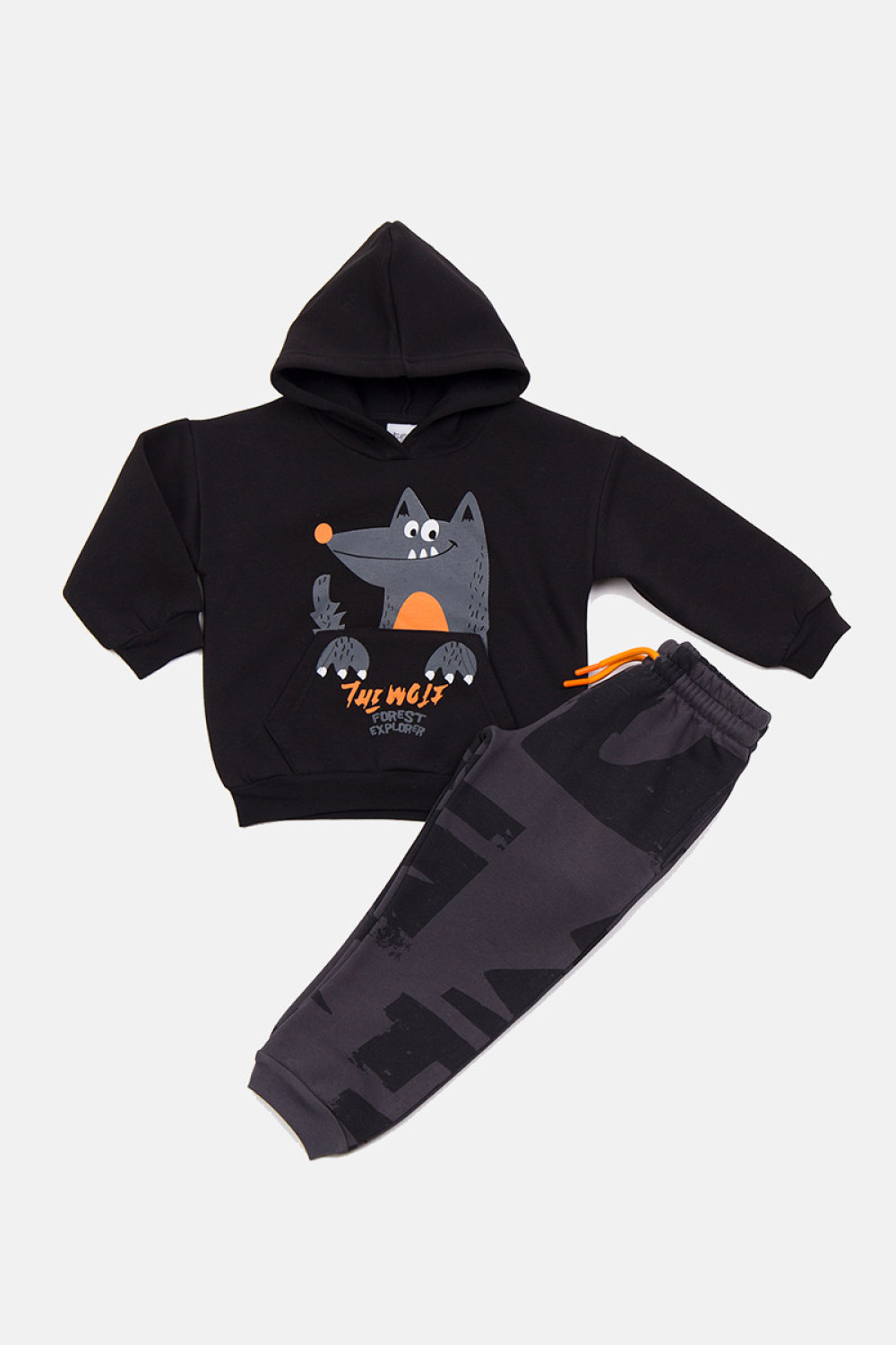 CHILDREN'S CLOTHING FOR BOYS SET TRAX 48935 BLACK