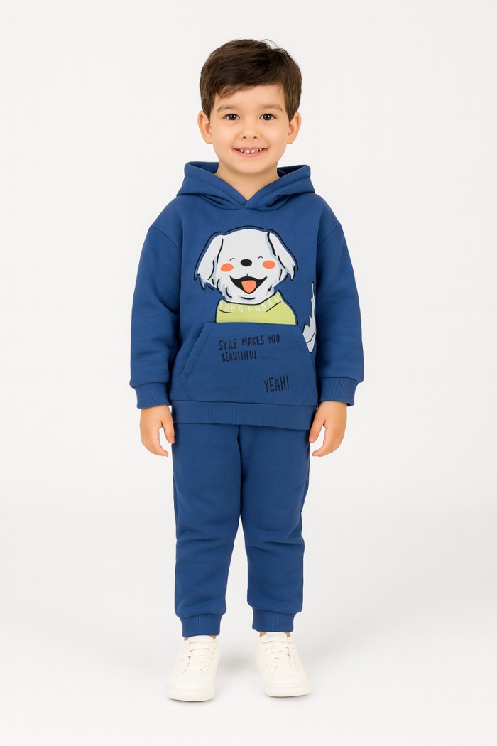 CHILDREN'S CLOTHING FOR BOYS SET TRAX 48937 INDIGO