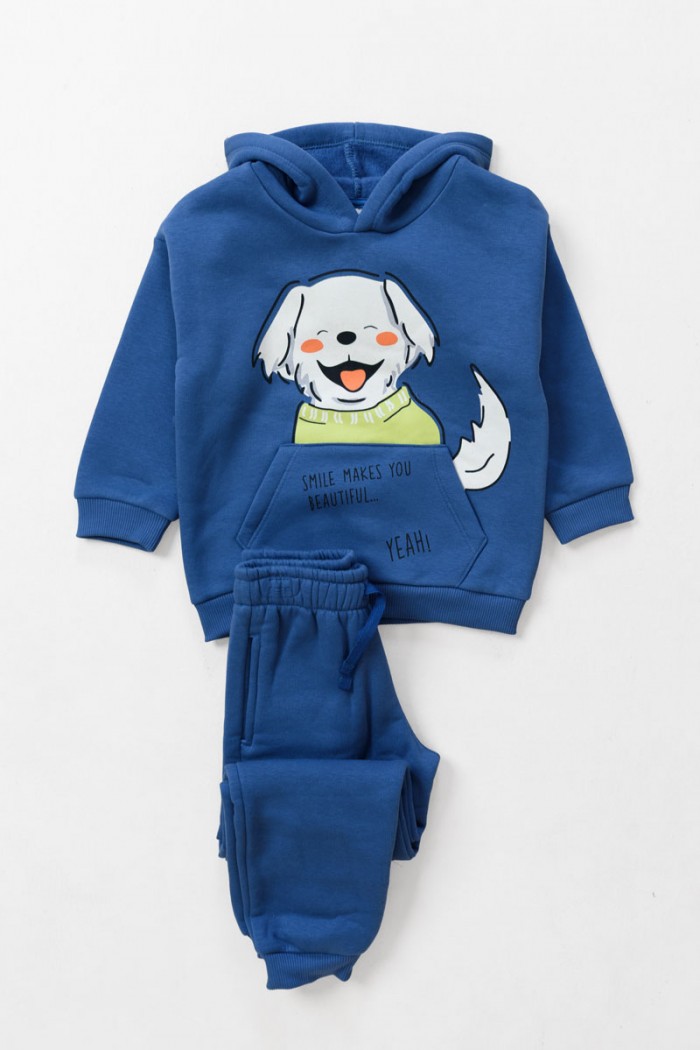 CHILDREN'S CLOTHING FOR BOYS SET TRAX 48937 INDIGO