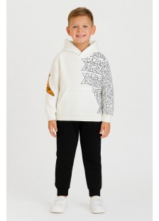 KINDERKLEIDUNG FÜR JUNGEN SET TRAX 48938 ECRU