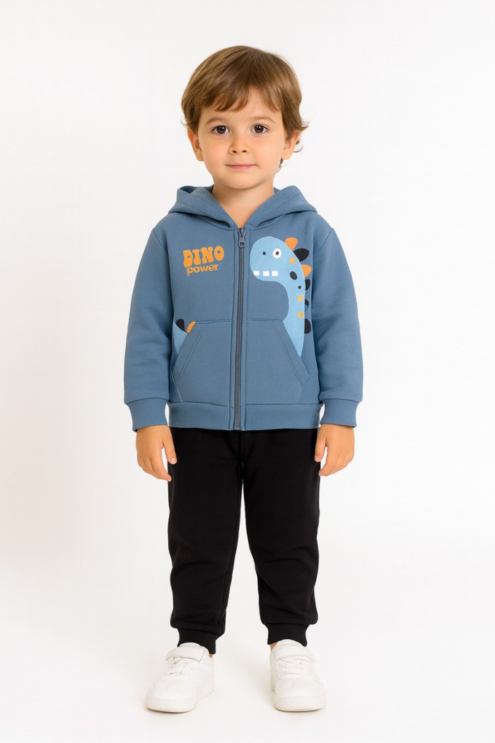 CHILDREN'S OVERALLS FOR BOYS SET TRAX 48941 INDIGO