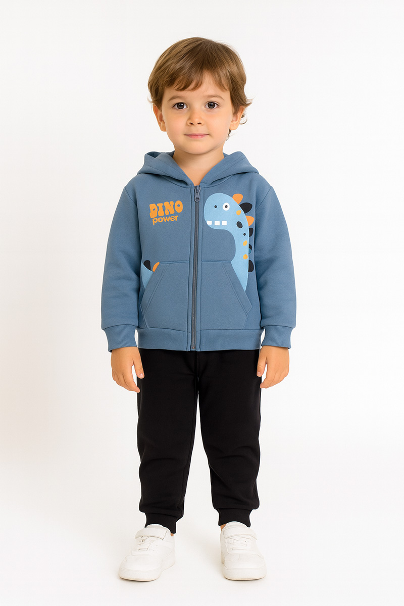 CHILDREN'S OVERALLS FOR BOYS SET TRAX 48941 INDIGO