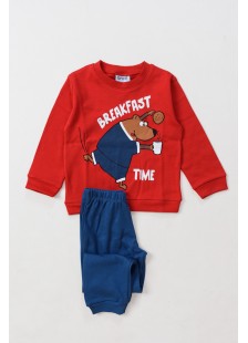 Kinder Schlafanzug Junge TRAX 48990 ROT