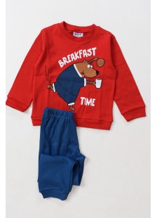 Kinder Schlafanzug Junge TRAX 48990 ROT