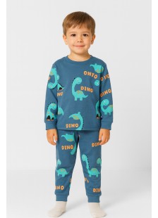 Children's Pajama Boy TRAX DINO 48994 Blue RAF Children's Pajama Boy TRAX DINO 48994 Blue RAF