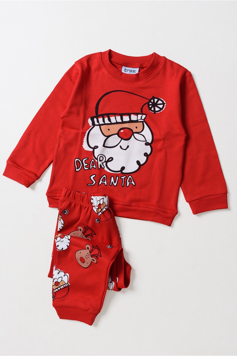 Children's Pajamas TRAX DEAR SANTA 48996 Children's Pajamas TRAX DEAR SANTA 48996