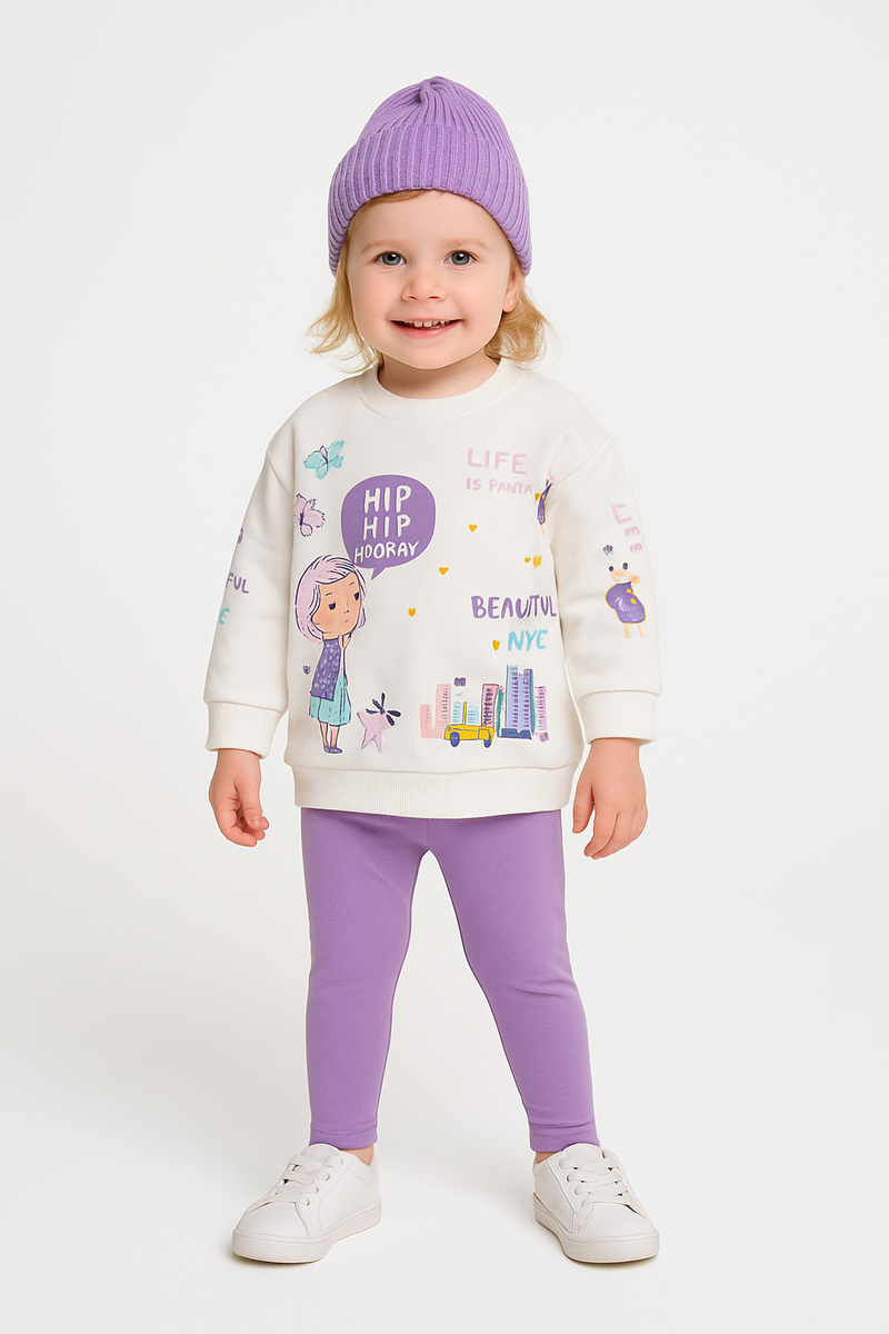 Winter Sweatshirt Sweatshirts Mädchen TRAX Hip Hooray 46714