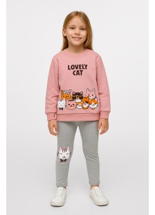 Kinderkleidung für Mädchen mit Leggings TRAX 46707 Kinderkleidung für Mädchen mit Leggings TRAX 46707