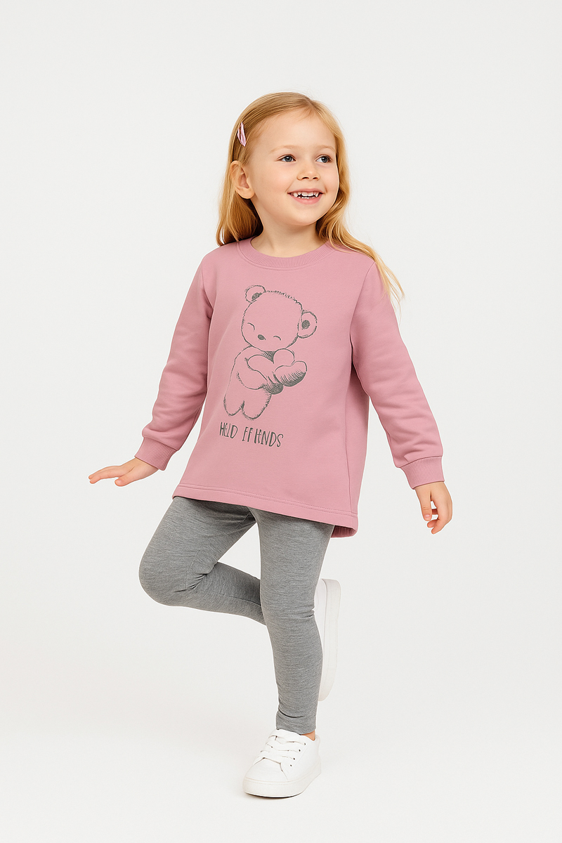 Winter Sweatshirt-Set Mädchen TRAX 46703 ROSE