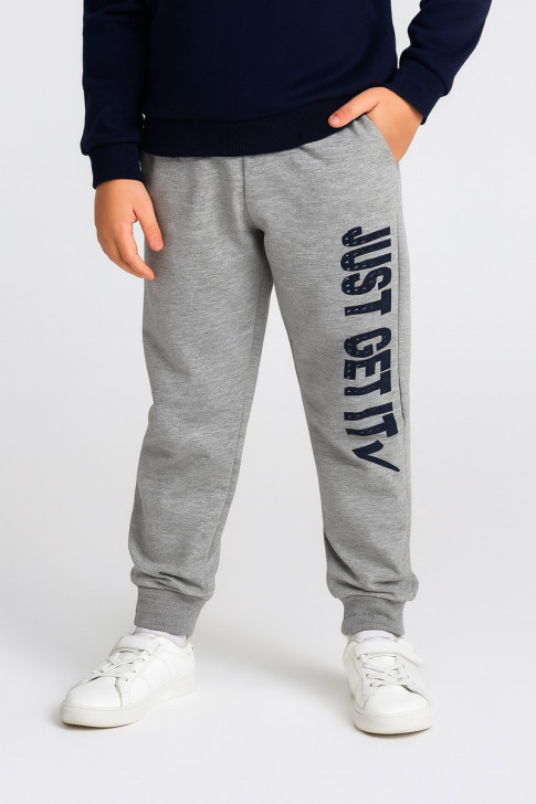 Kids' TRAX pants for Autumn and Spring Grey