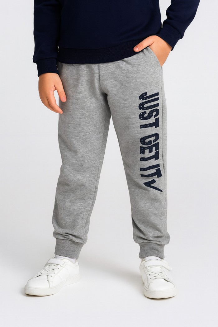 Kids' TRAX pants for Autumn and Spring Grey