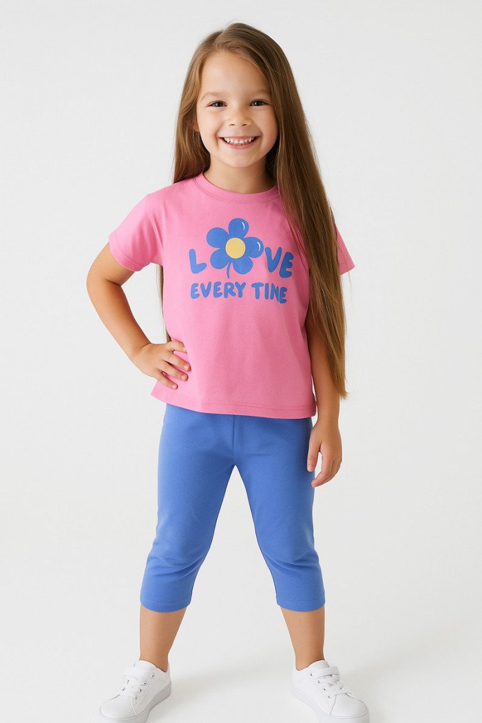 TRAX LOVE TIME summer set for girls 45271