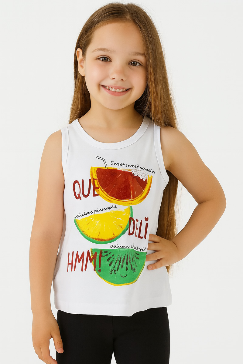 T-Shirt für Mädchen - Wassermelone 4 Farben