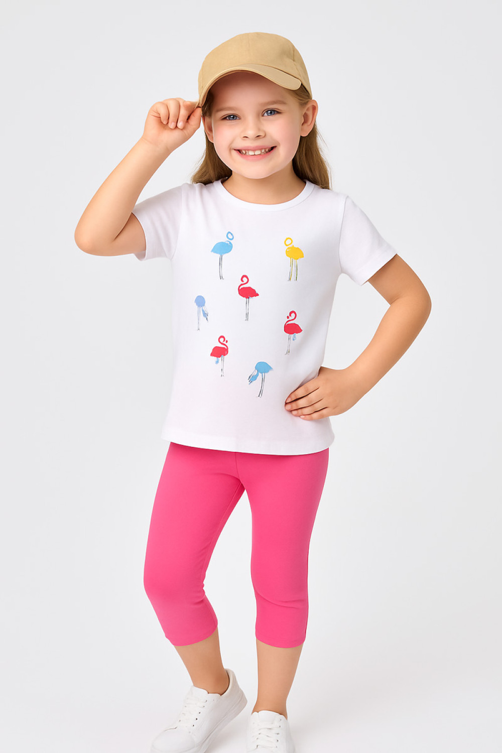 Children's summer set TRAX Girl 45221 WHITE