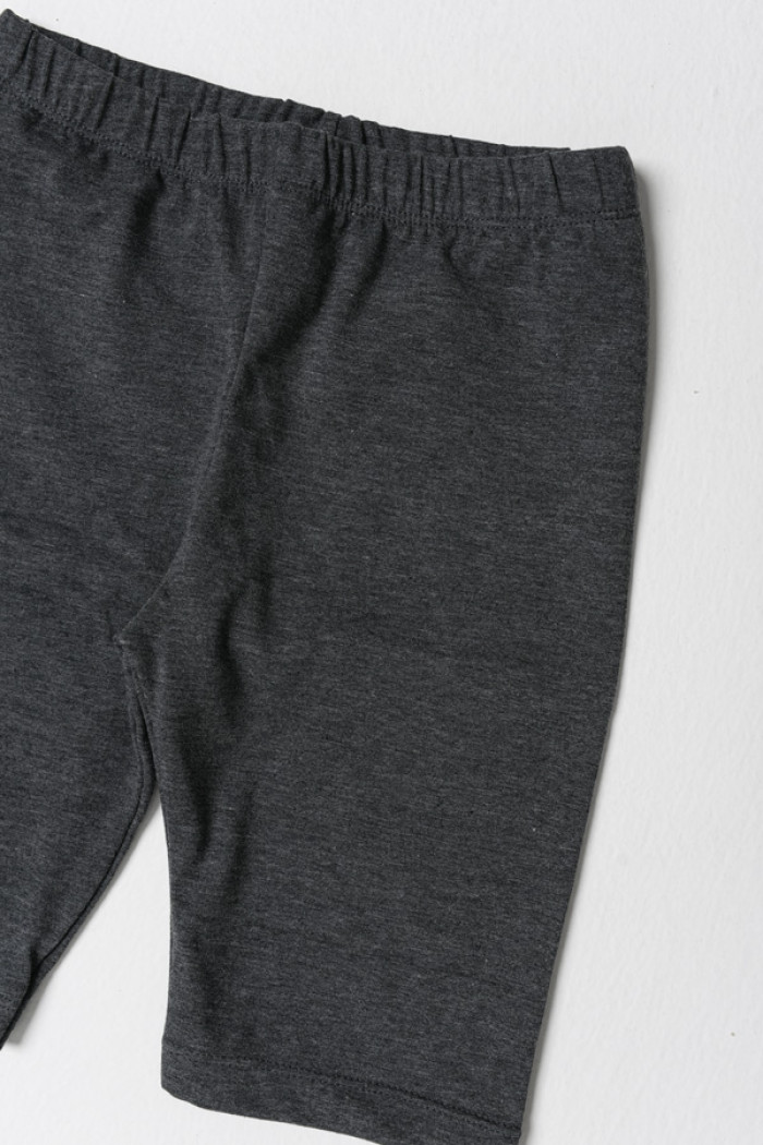 Kids cycling tights TRAX 41124 Charcoal grey