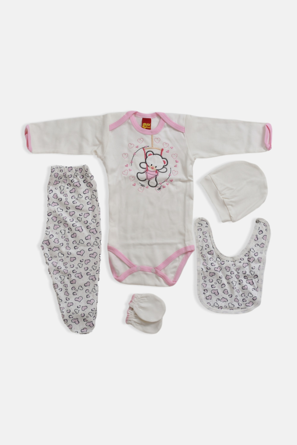 TRAX 5-piece baby set TRAX Girl 35519