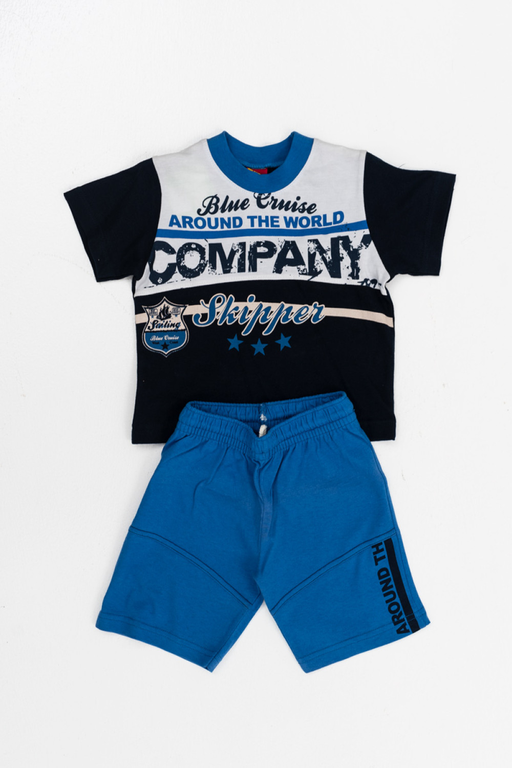Children's summer set TRAX Company Red