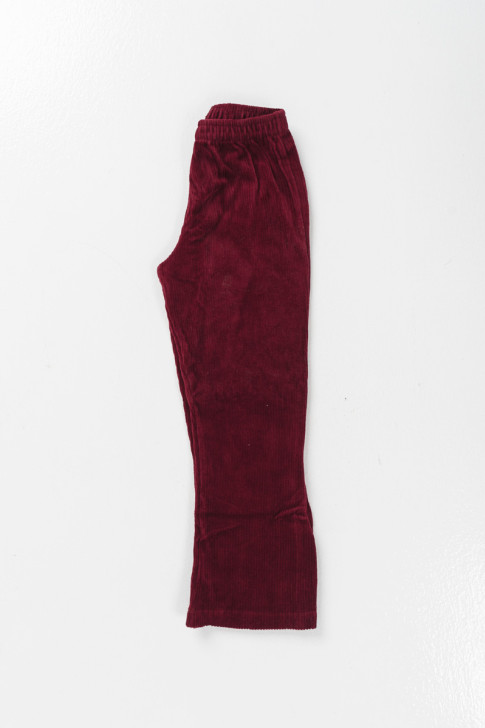 TRAX children's trousers corduroy Offer Bordeaux