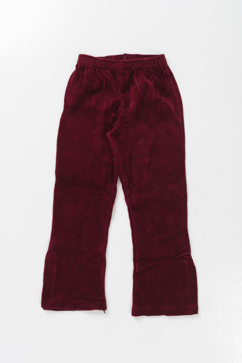 TRAX children's trousers corduroy Offer Bordeaux