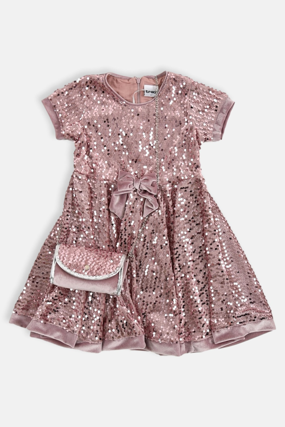 Children's dress with sequins TRAX 38700