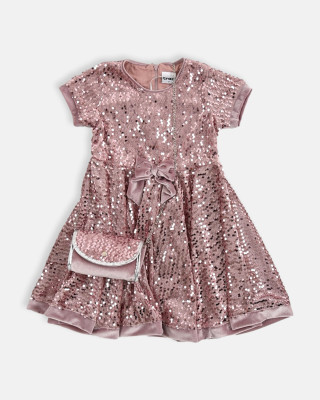 Children's dress with sequins TRAX 38700