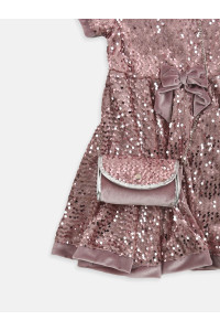 Children's dress with sequins TRAX 38700