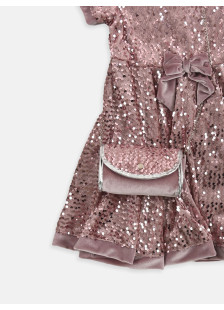 Children's dress with sequins TRAX 38700