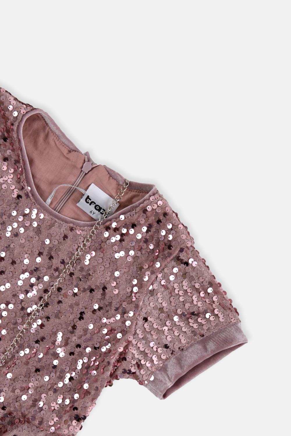 Children's dress with sequins TRAX 38700