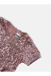Children's dress with sequins TRAX 38700