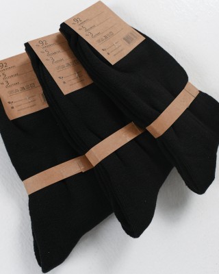 Isothermische Socken TRENDY SOCKS 3er Pack LAMBSWOOL BLACK