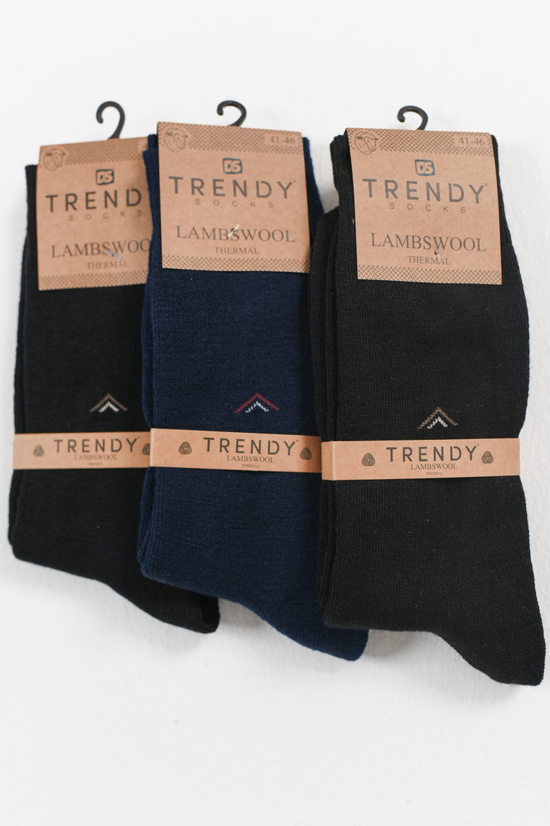 Isothermische Socken TRENDY SOCKS 3er-Pack LAMBSWOOL MULTICOLOR Isothermische Socken TRENDY SOCKS 3er-Pack LAMBSWOOL MULTICOLOR