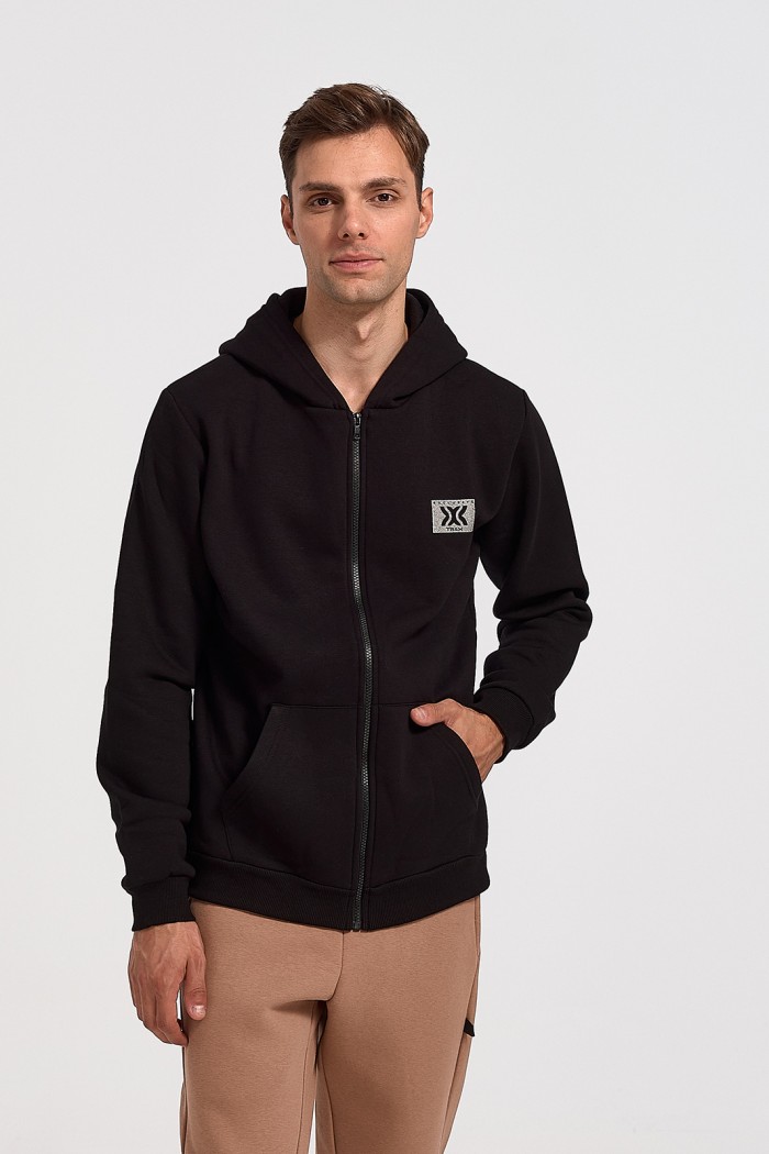 Herren-Kapuzenpulli Strickjacke TRAX 44306