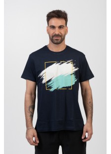 Herren-T-Shirt TRAX COLORS NAVY 45507 Herren-T-Shirt TRAX COLORS NAVY 45507