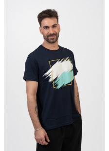 Herren-T-Shirt TRAX COLORS NAVY 45507 Herren-T-Shirt TRAX COLORS NAVY 45507