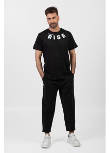 Men's T-shirt TRAX RISE BLACK 45508 Men's T-shirt TRAX RISE BLACK 45508