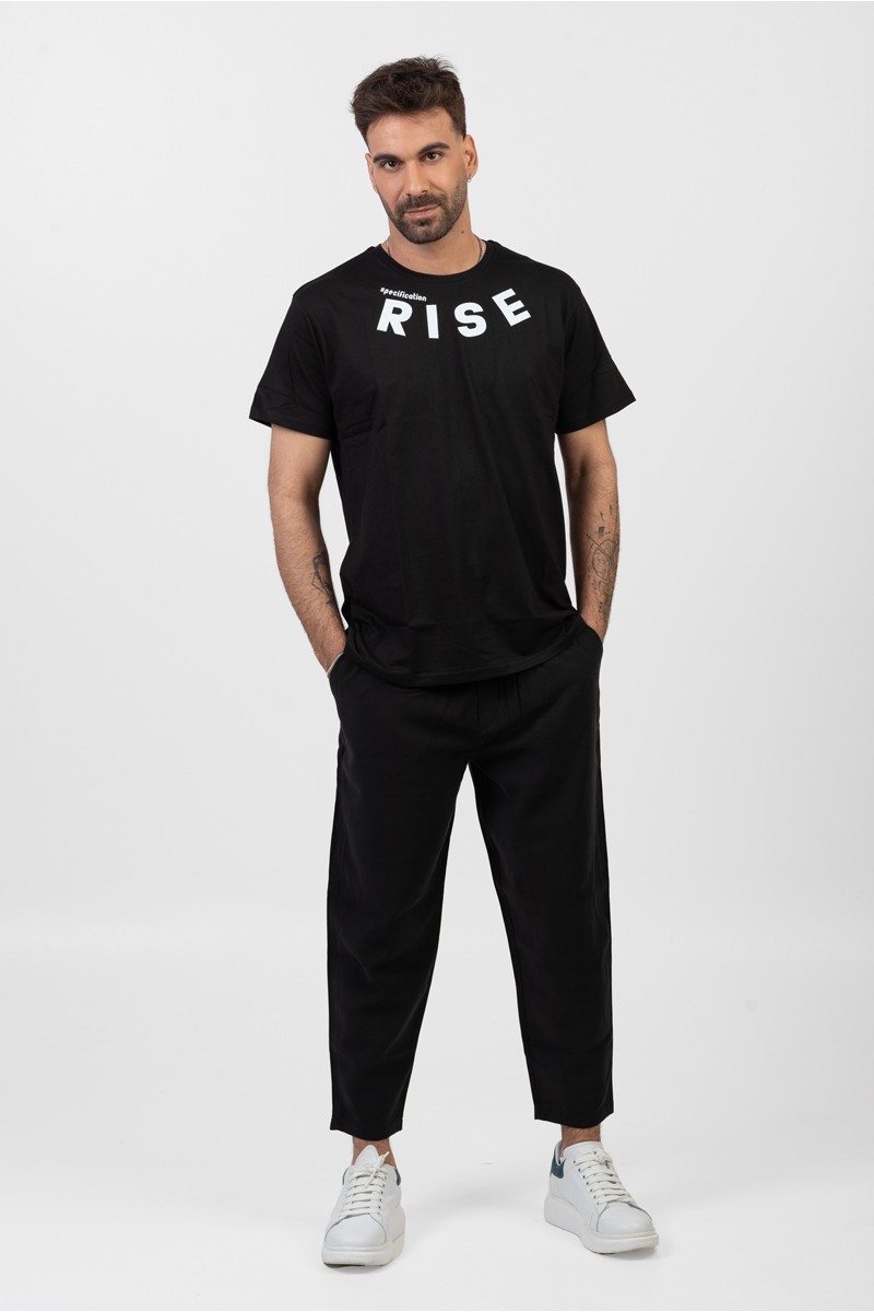 Men's T-shirt TRAX RISE BLACK 45508 Men's T-shirt TRAX RISE BLACK 45508