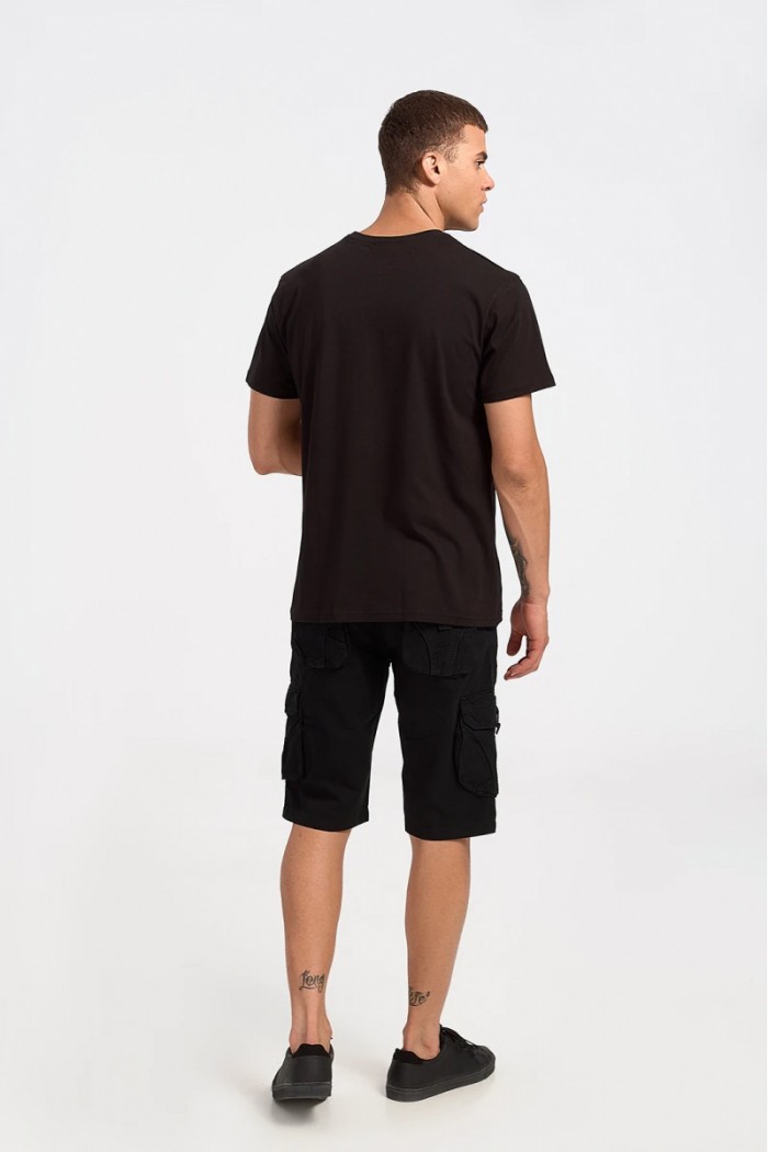 Men's T-shirt TRAX On Off 45509 Black