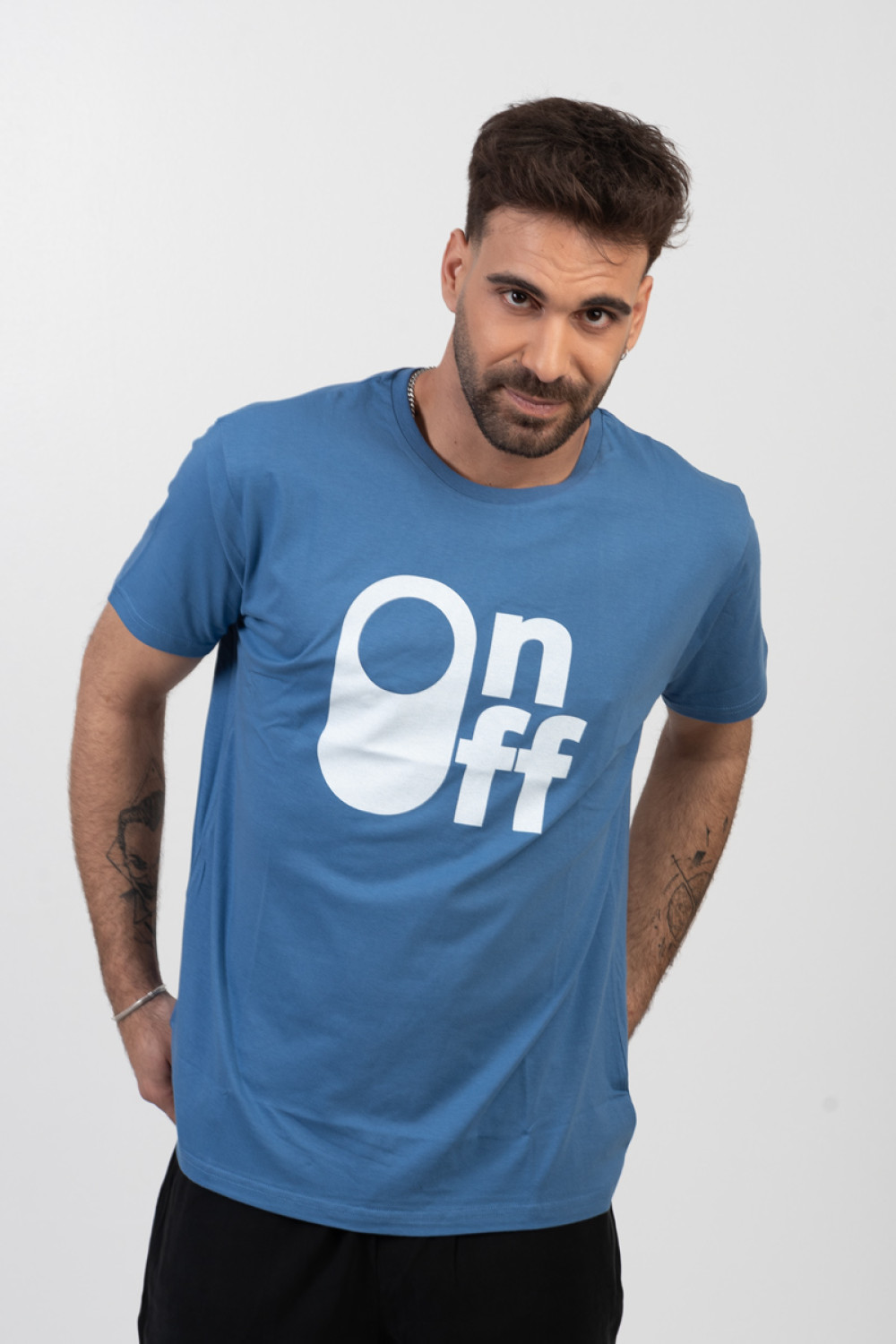 Men's T-shirt TRAX ON OFF INDIGO