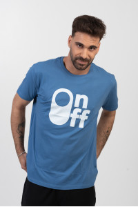 Men's T-shirt TRAX ON OFF INDIGO