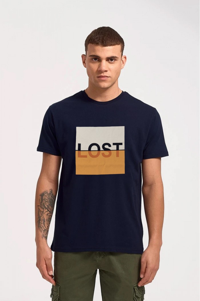 Men's T-shirt TRAX LOST 45510 NAVY