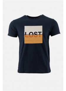 Men's T-shirt TRAX LOST 45510 NAVY Men's T-shirt TRAX LOST 45510 NAVY