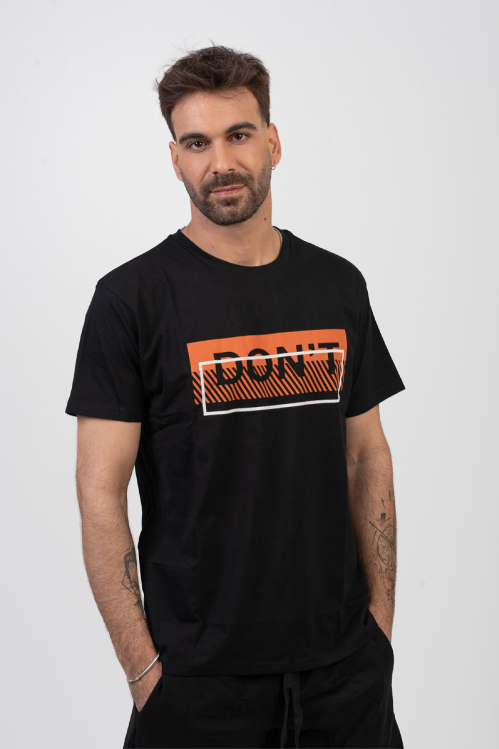 Men's T-shirt TRAX DONT BLACK 45512