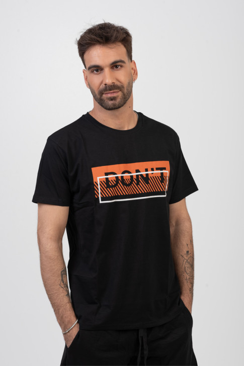 Men's T-shirt TRAX DONT BLACK 45512