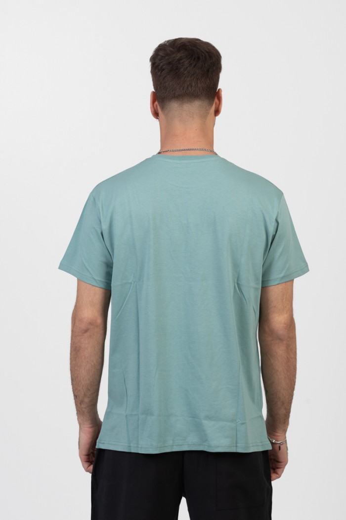 Men's T-shirt TRAX PALM TREE MENTA 47608