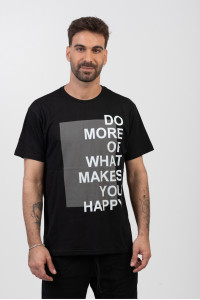Men's T-shirt TRAX DO MORE 45514 BLACK
