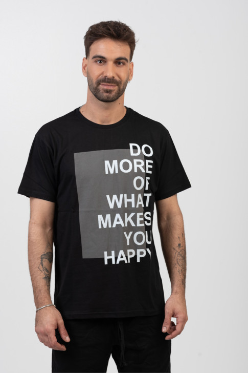 Men's T-shirt TRAX DO MORE 45514 BLACK