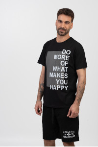 Men's T-shirt TRAX DO MORE 45514 BLACK