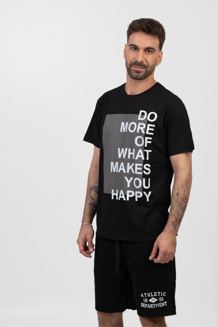 Men's T-shirt TRAX DO MORE 45514 BLACK