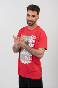 Men's T-shirt TRAX DO MORE RED